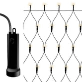 Lumineo BO Durawise Net Lights Twinkle Effect 180 x 85cm - Black/Warm White